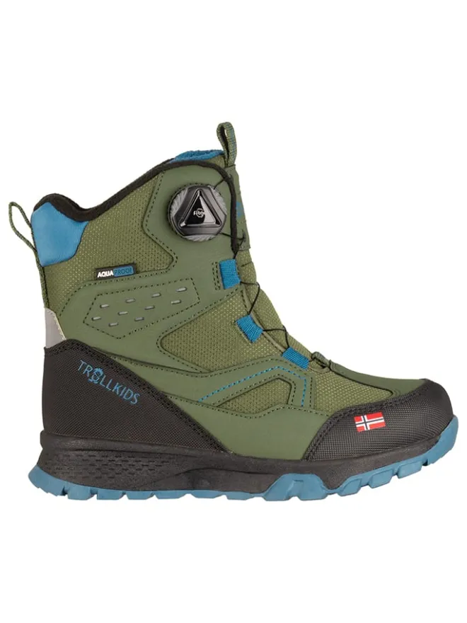 Winterboots "Kirkenes" in Khaki>Trollkids Hot
