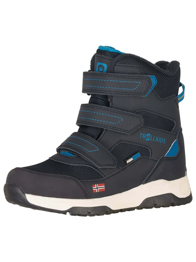 Trollkids Stiefel & Boots·Stiefel^Winterboots "Lofoten" in Dunkelblau