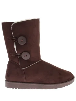 Winterboots "Lola" in Dunkelbraun>Blackfield New