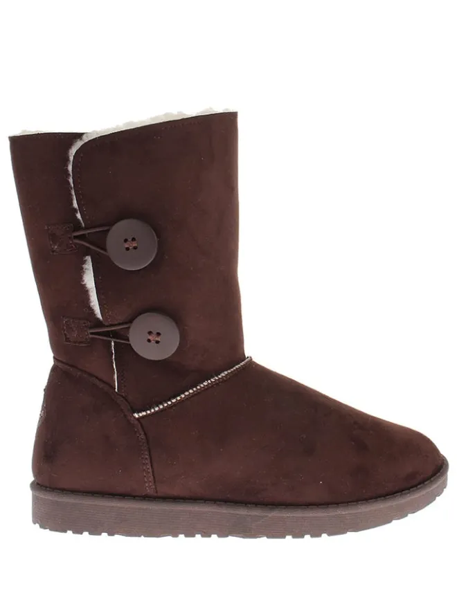 Winterboots "Lola" in Dunkelbraun>Blackfield New