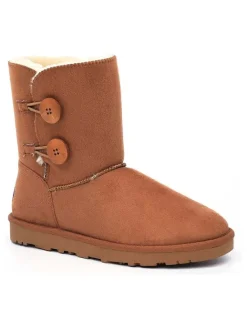 Blackfield Stiefel & Boots^Winterboots "Lola" in Hellbraun