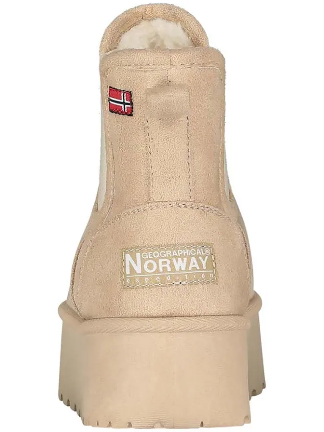 Winterboots "Odysse" in Beige>Geographical Norway Outlet