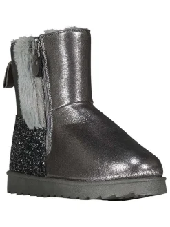 Geographical Norway Stiefel & Boots^Winterboots "Oglitter" in Silber
