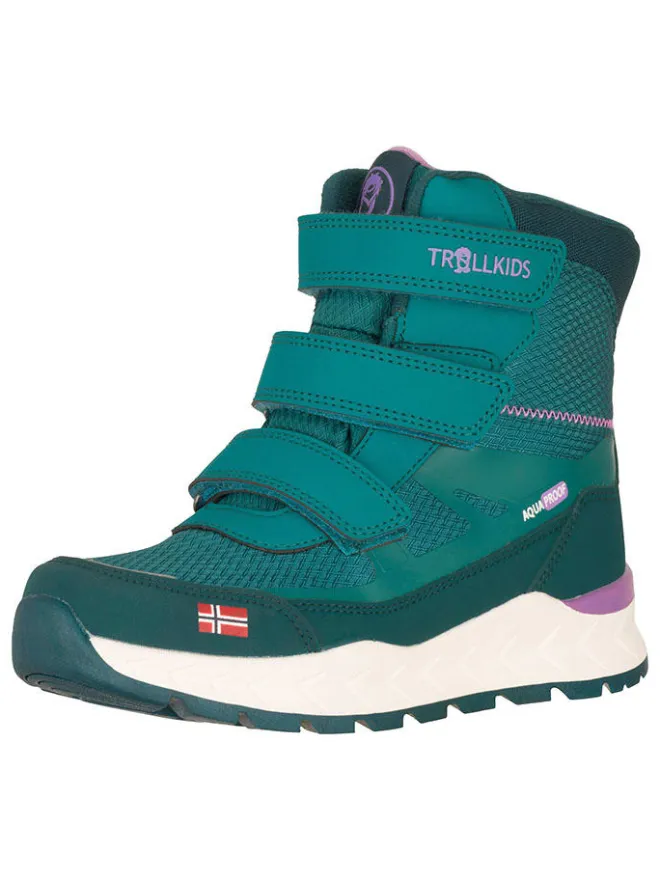 Trollkids Stiefel & Boots·Stiefel^Winterboots "Rauland" in Türkis