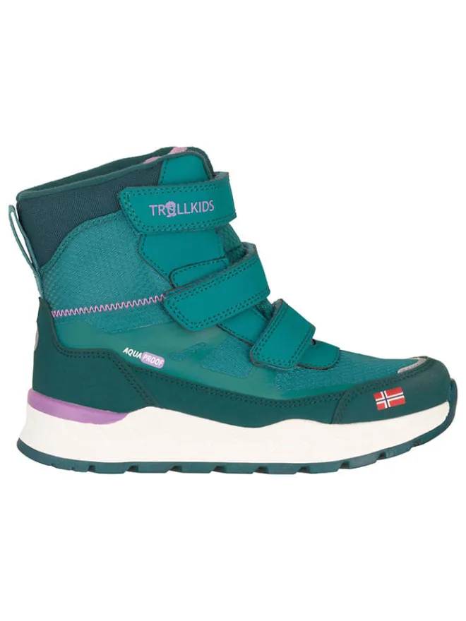 Trollkids Stiefel & Boots·Stiefel^Winterboots "Rauland" in Türkis