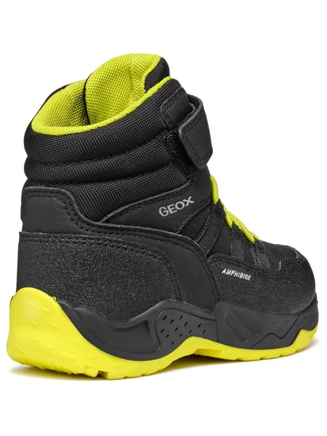 Geox Stiefel & Boots·Boots^Winterboots "Sentiero" in Schwarz/ Gelb