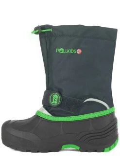 Winterboots "Telemark Winter Boot XT" in Dunkelblau/ Grün>Trollkids Outlet