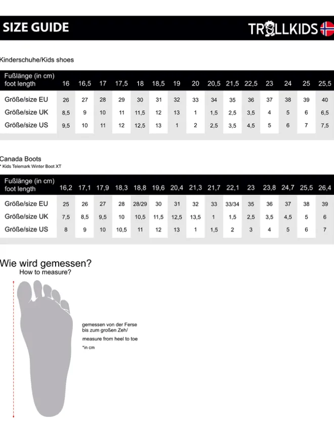Winterboots "Telemark Winter Boot XT" in Hellblau/ Grün>Trollkids Best