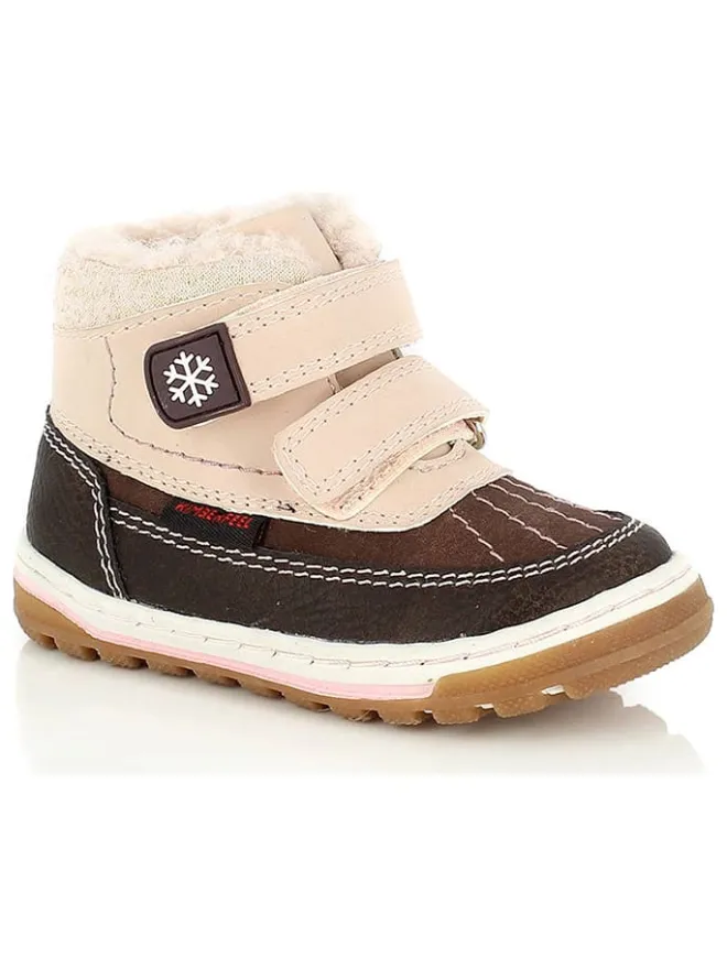 Kimberfeel Stiefel & Boots^Winterboots "Thais" in Beige/ Dunkelbraun