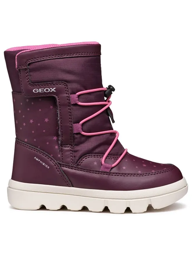 Winterboots "Willaboom" in Pflaume>Geox Discount