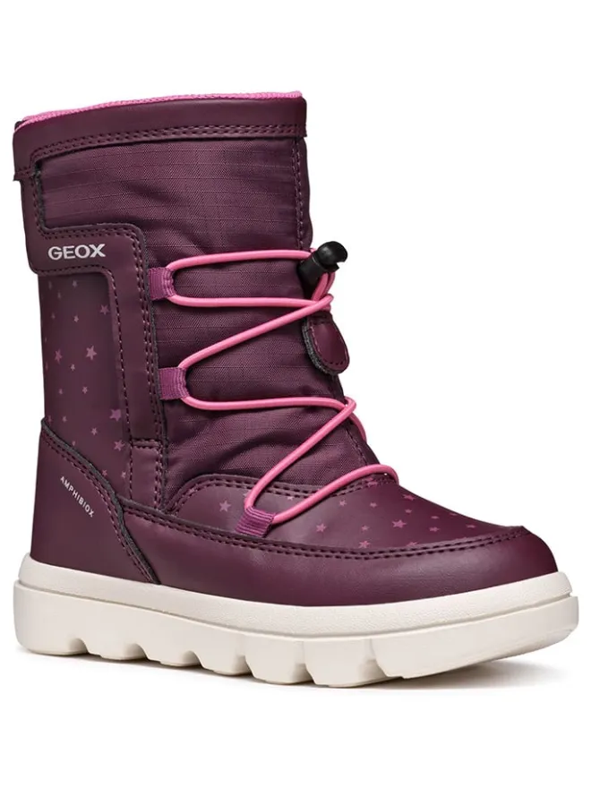 Winterboots "Willaboom" in Pflaume>Geox Discount