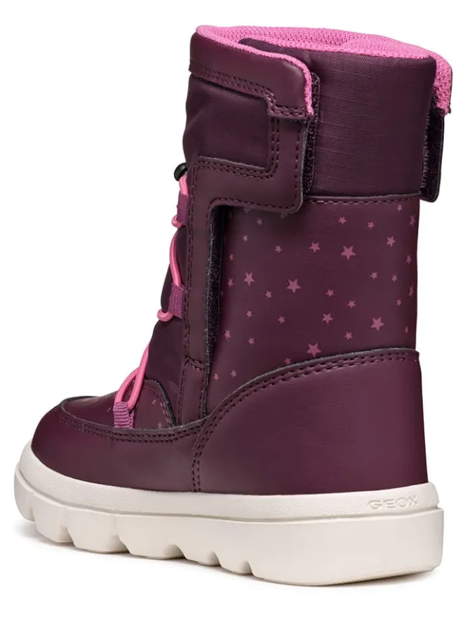 Winterboots "Willaboom" in Pflaume>Geox Discount