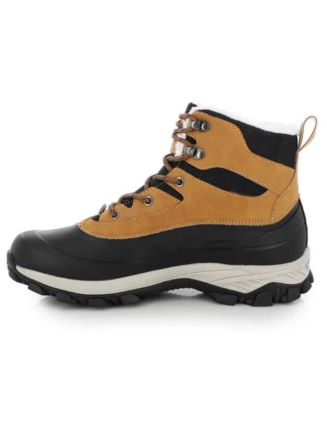 Winterboots "Yan" in Hellbraun/ Schwarz>Kimberfeel New