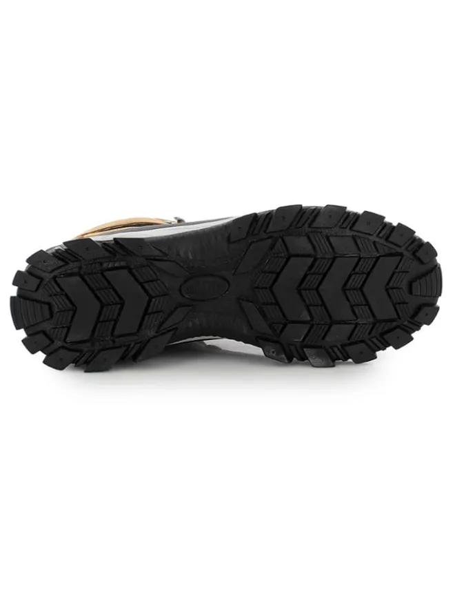 Winterboots "Yan" in Hellbraun/ Schwarz>Kimberfeel New