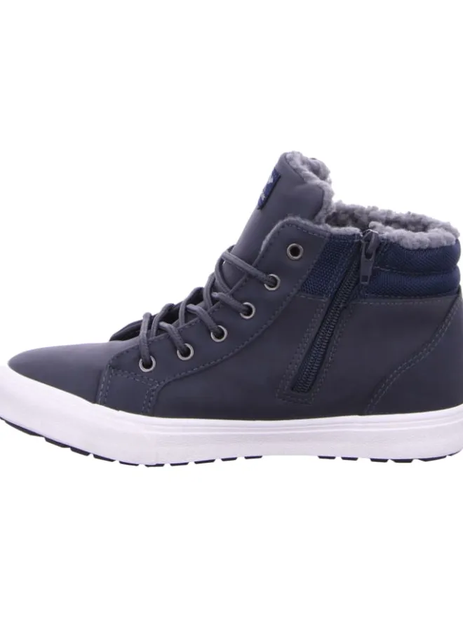 Kangaroos Stiefeletten·Hohe Stiefeletten^Winterschuhe in navy/white