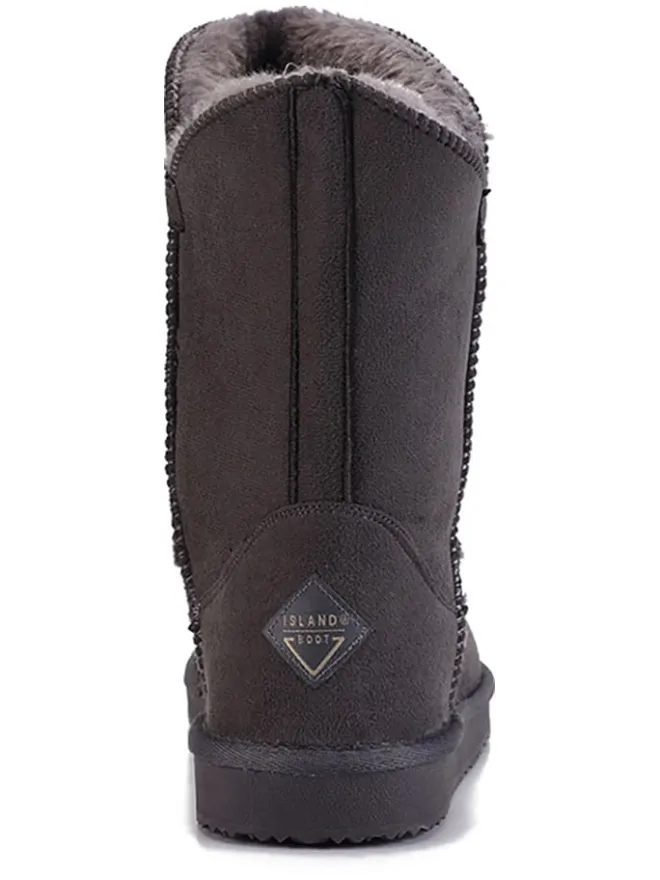 Winterstiefel "Adeline" in Anthrazit>ISLAND BOOT Discount
