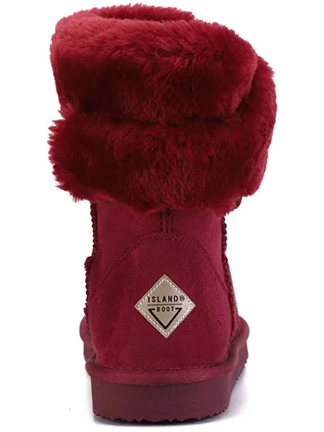 Winterstiefel "Arine" in Bordeaux>ISLAND BOOT Best