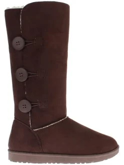 Winterstiefel "Flocon" in Dunkelbraun>Blackfield Hot