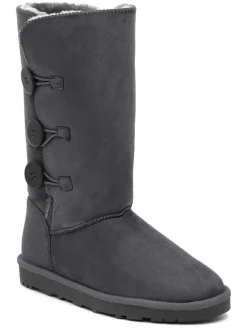 ISLAND BOOT Stiefel & Boots^Winterstiefel "Flora" in Anthrazit
