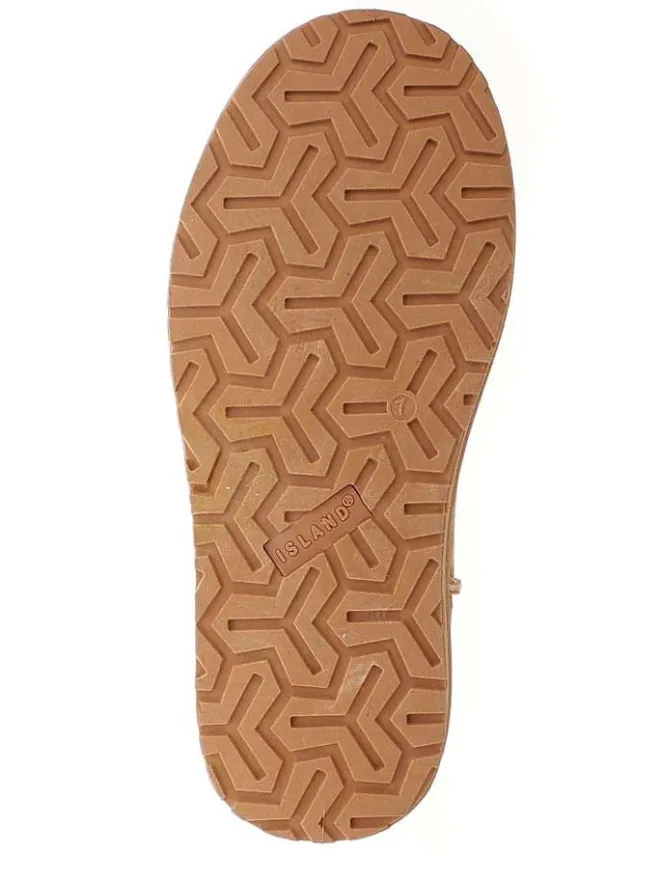 Winterstiefel "Flora" in Hellbraun>ISLAND BOOT Hot