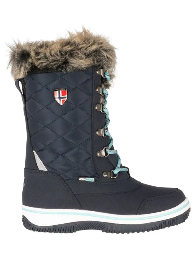 Winterstiefel "Holmenkollen" in Dunkelblau>Trollkids Best