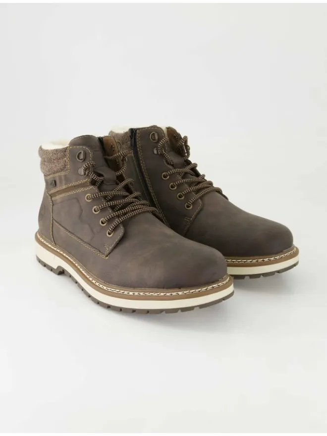 rieker Outdoorschuhe^Winterstiefel in Braun
