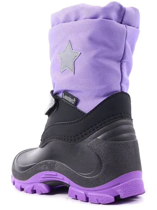 Winterstiefel in Lila>lamino Best