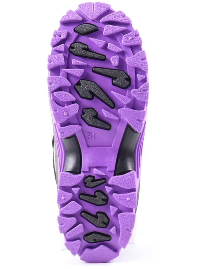 Winterstiefel in Lila>lamino Best