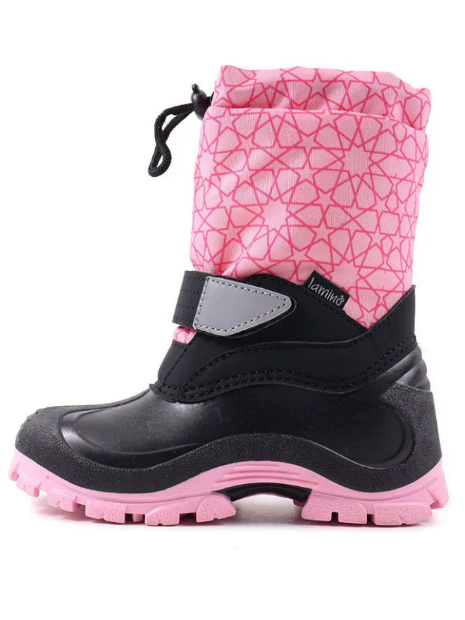 Winterstiefel in Rosa>lamino Hot