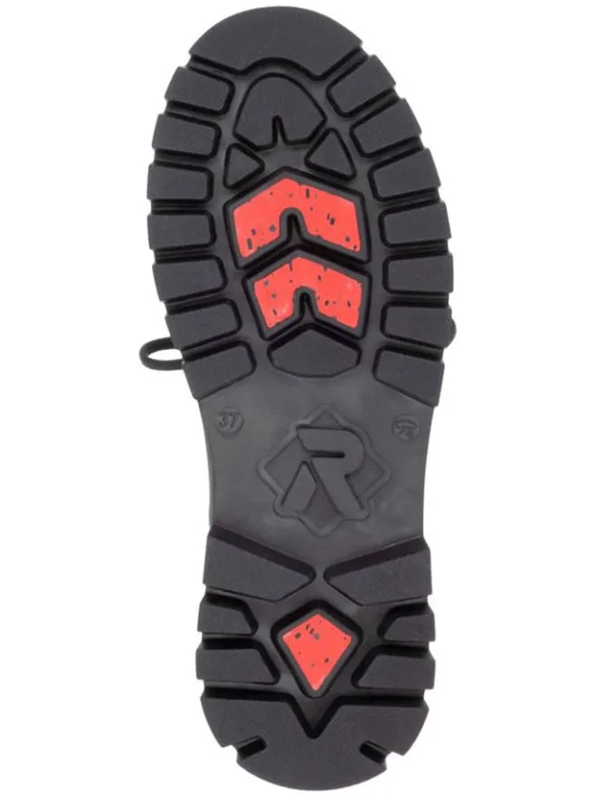 Winterstiefel in Silber/ Schwarz>rieker New