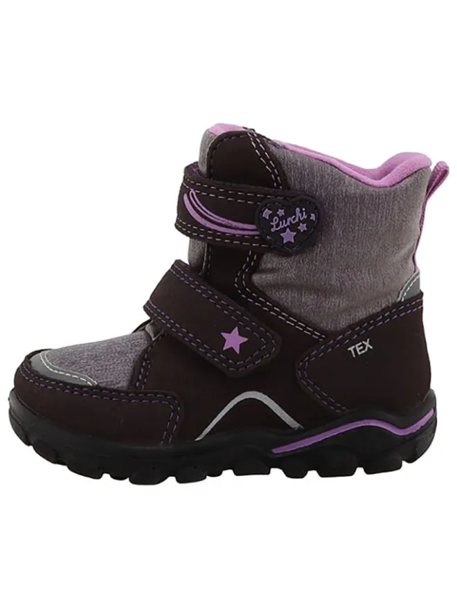 Lurchi Stiefel & Boots|Stiefel & Boots·Stiefel^Winterstiefel "Kami" in Pflaume/ Grau