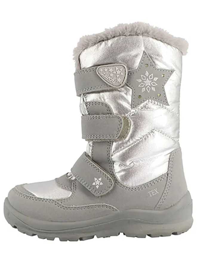 Lurchi Stiefel & Boots·Stiefel^Winterstiefel "Kiana" in Grau/ Silber