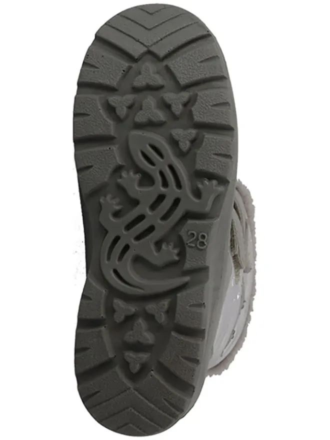 Lurchi Stiefel & Boots·Stiefel^Winterstiefel "Kiana" in Grau/ Silber