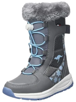 Kangaroos Stiefel & Boots·Stiefel^Winterstiefel "K-PE Gastin RTX" in Grau