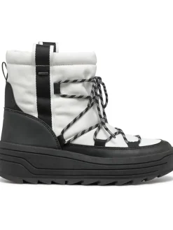 Geox Stiefel & Boots^Winterstiefel "Milleiny" in Weiß/ Schwarz