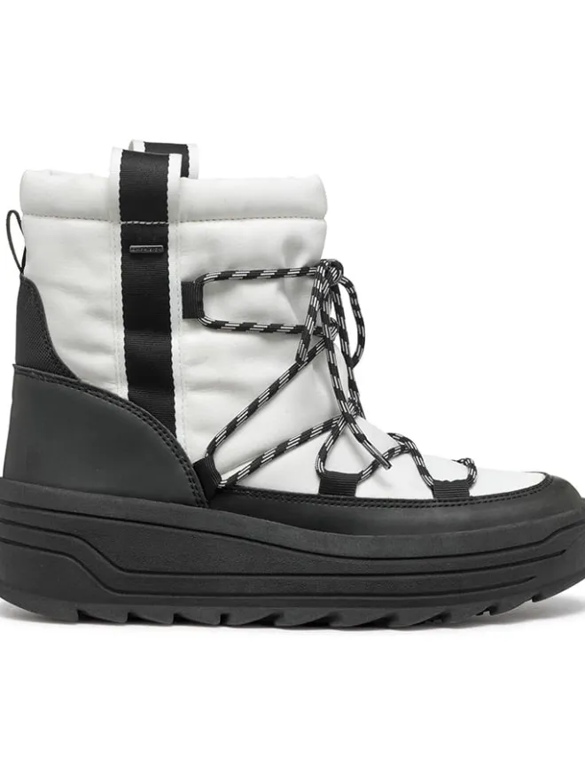 Geox Stiefel & Boots^Winterstiefel "Milleiny" in Weiß/ Schwarz