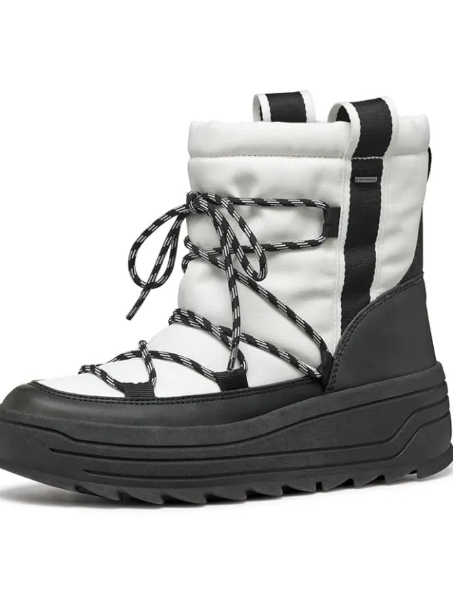 Geox Stiefel & Boots^Winterstiefel "Milleiny" in Weiß/ Schwarz