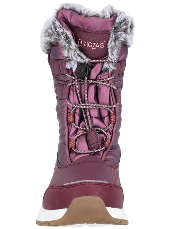 Zigzag Stiefel & Boots·Stiefel^Winterstiefel "Rasbell" in Lila