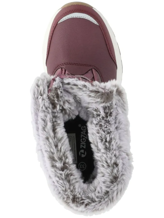 Zigzag Stiefel & Boots·Stiefel^Winterstiefel "Rasbell" in Lila