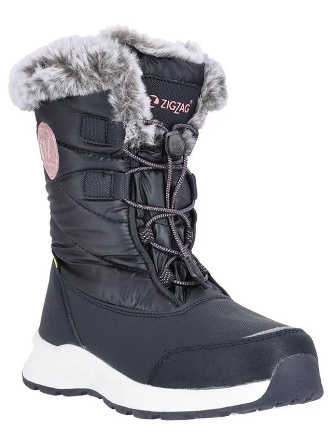 Zigzag Stiefel & Boots·Stiefel^Winterstiefel "Rasbell" in Anthrazit