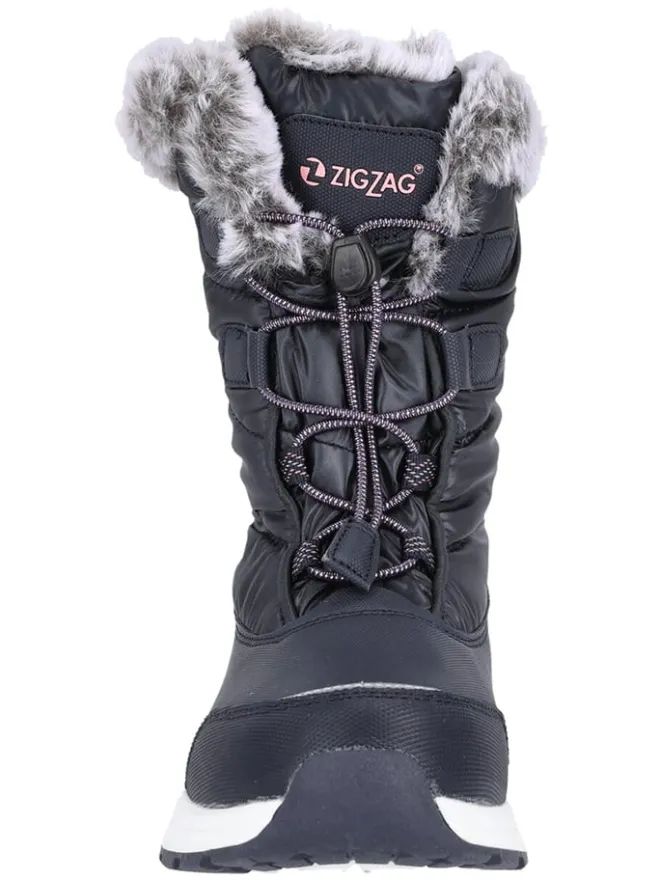 Zigzag Stiefel & Boots·Stiefel^Winterstiefel "Rasbell" in Anthrazit