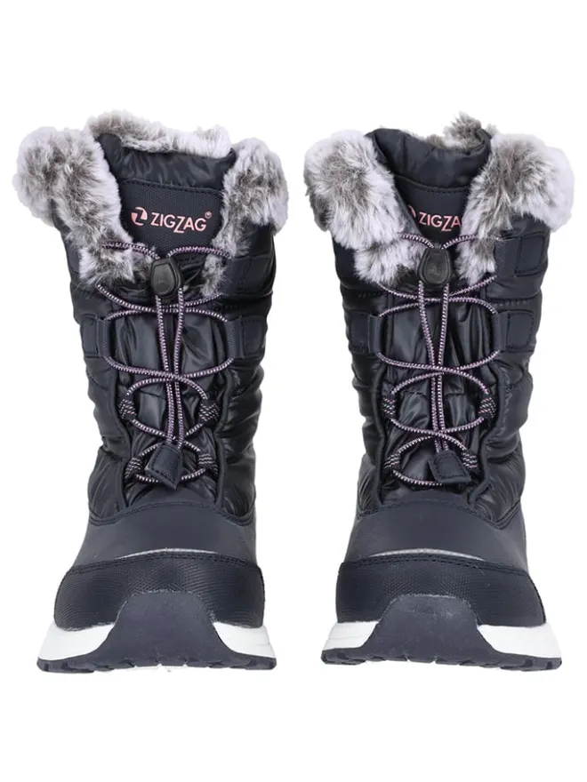 Zigzag Stiefel & Boots·Stiefel^Winterstiefel "Rasbell" in Anthrazit