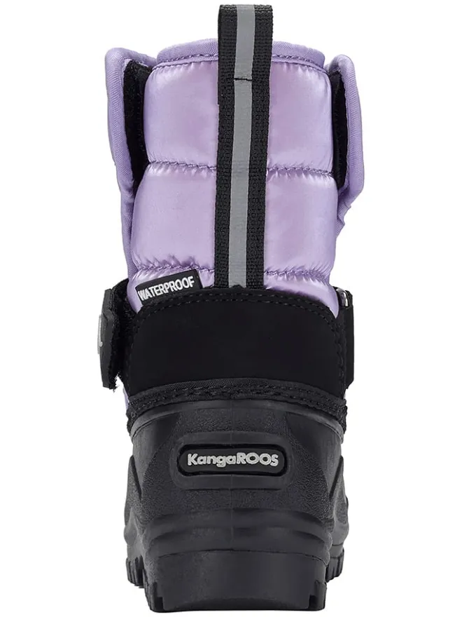 Winterstiefel "Shell II" in Schwarz/ Lila>Kangaroos Clearance