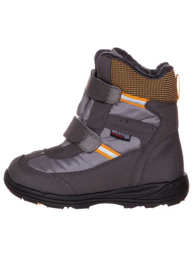 Winterstiefel "Triton" in Anthrazit/ Orange>Kamik