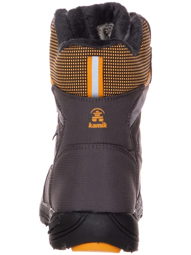 Winterstiefel "Triton" in Anthrazit/ Orange>Kamik