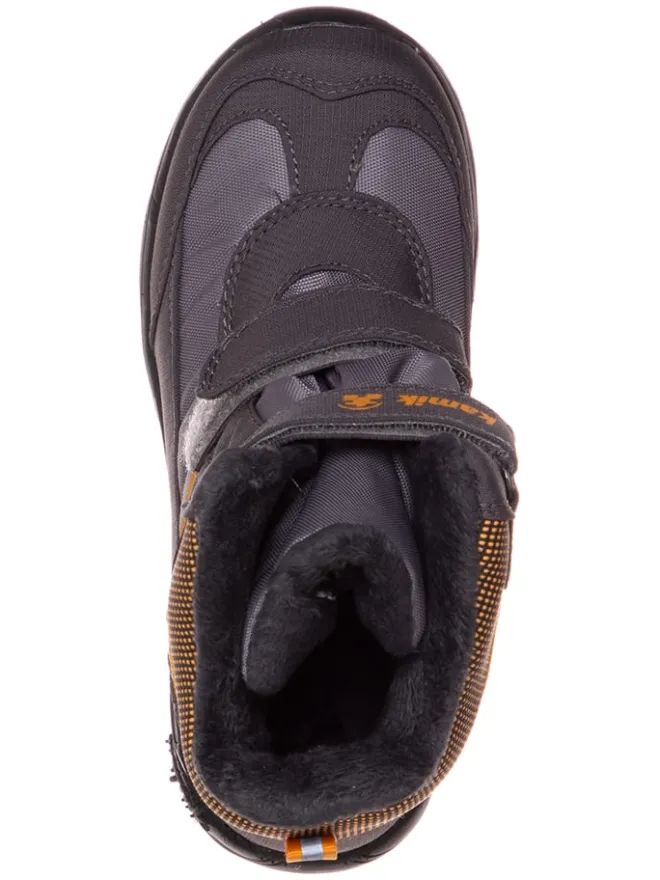Winterstiefel "Triton" in Anthrazit/ Orange>Kamik
