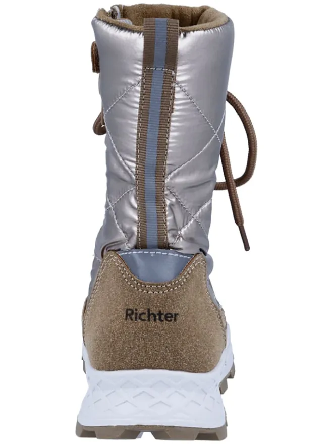 Winterstiefel "Venture" in Gold/ Hellbraun>Richter Shoes