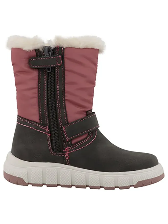 Lurchi Stiefel & Boots·Stiefel^Winterstiefel "Viola" in Rosa/ Anthrazit