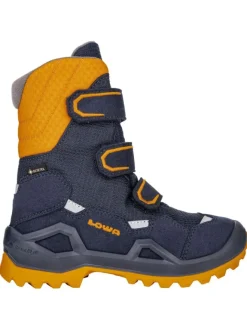 LOWA Stiefeletten·Hohe Stiefeletten^Winterstiefeletten MILO EVO GTX in navy/orange