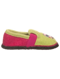 Wollfilz-Hausschuhe "Bobby Küken" in Pink/ Grün>kitz-pichler Sale